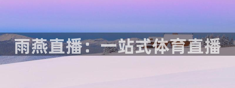 雨燕直播：一站式体育直播